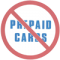 No Prepaid Cards